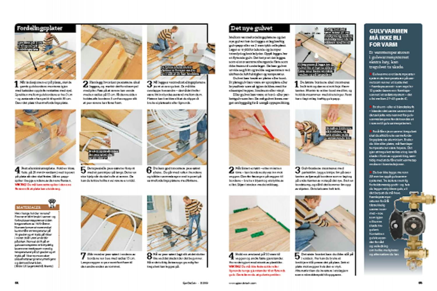 Vannbåren varme tregulv: Gulvvarme under tregulv – en effektiv løsning Vannbåren varme tregulv: Gulvvarme under tregulv – en effektiv løsning